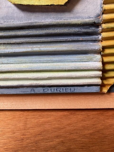 Abstraction signée Durieu