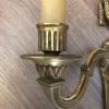 Paire d’appliques anciennes en bronze