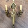 Paire d’appliques anciennes en bronze