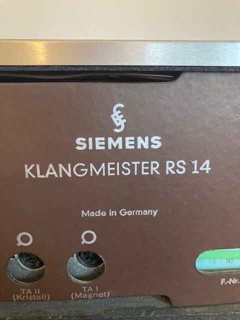 Poste radio amplificateur Siemens