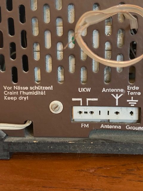 Poste radio amplificateur Siemens