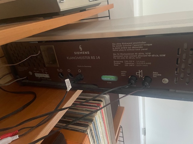 Poste radio amplificateur Siemens