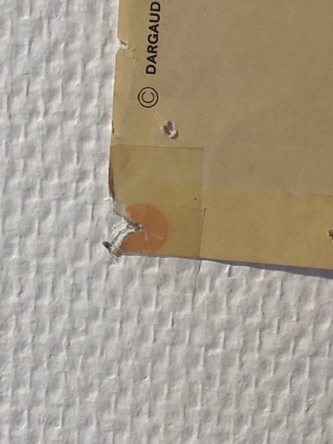 Affiche Lucky Luke de 1972