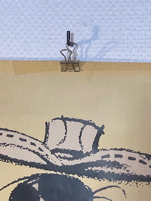 Affiche Lucky Luke de 1972