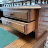 Bureau ancien à gradin