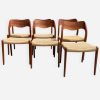Chaises Scandinaves Vintage