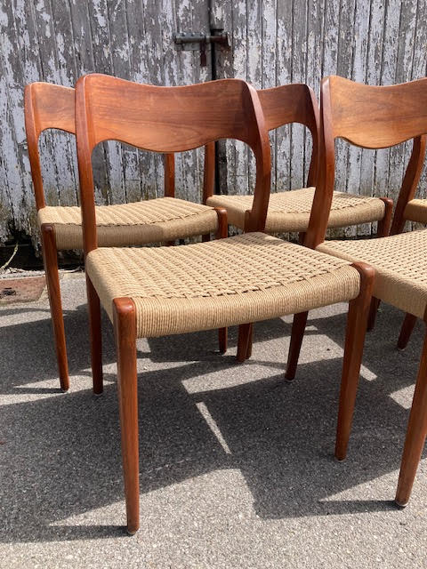 Chaises Scandinaves Vintage