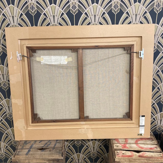 Huile sur toile signée Kent R. Wallis