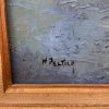Huile sur toile signée Marcel Peltier