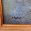 Huile sur toile signée Marcel Peltier