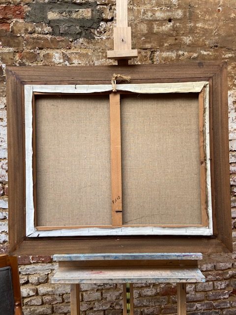 Huile sur toile signée Marcel Peltier