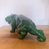 Lion en céramique d'époque 1950