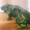 Lion en céramique d'époque 1950