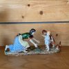 Groupe de porcelaine XIXe siècle