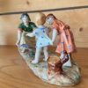 Groupe de porcelaine XIXe siècle