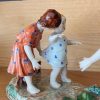 Groupe de porcelaine XIXe siècle