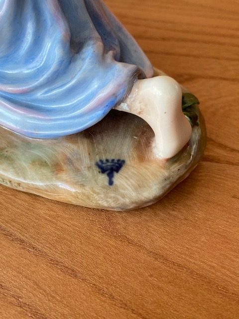 Groupe de porcelaine XIXe siècle
