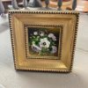 Huile sur toile bouquet d'anémones