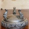 Paire de salerons fin XIXe siècle