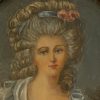 Peinture miniature médaillon