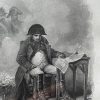 Estampe de Napoléon d'époque 19ème siècle