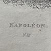 Estampe de Napoléon d'époque 19ème siècle