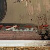 Huile sur carton miniature