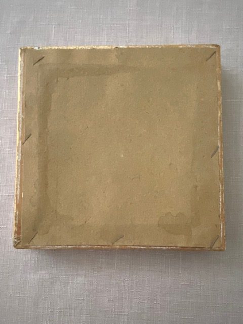 Huile sur carton miniature