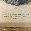 Lithographie mode XIXe siècle