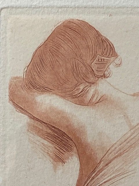 Paire Eaux Fortes signées Jean Auguste Vyboud