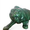 Lion en céramique d'époque 1950