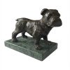 Bouledogue en bronze