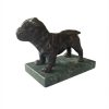 Bouledogue en bronze