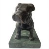 Bouledogue en bronze