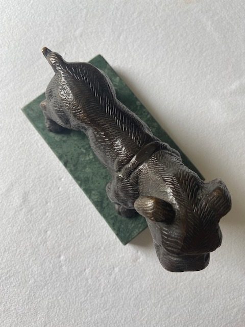 Bouledogue en bronze