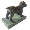 Bouledogue en bronze