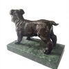 Bouledogue en bronze