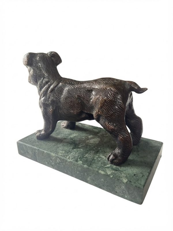 Bouledogue en bronze