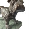 Bouledogue en bronze