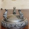 Paire de salerons fin XIXe siècle