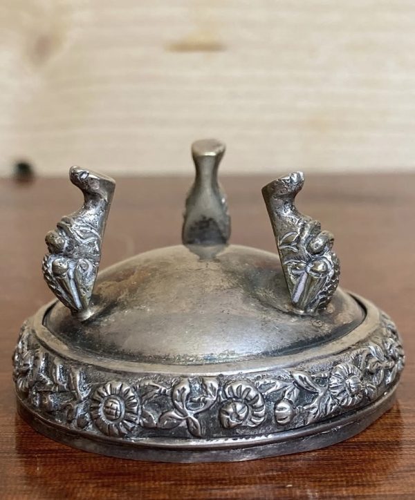 Paire de salerons fin XIXe siècle
