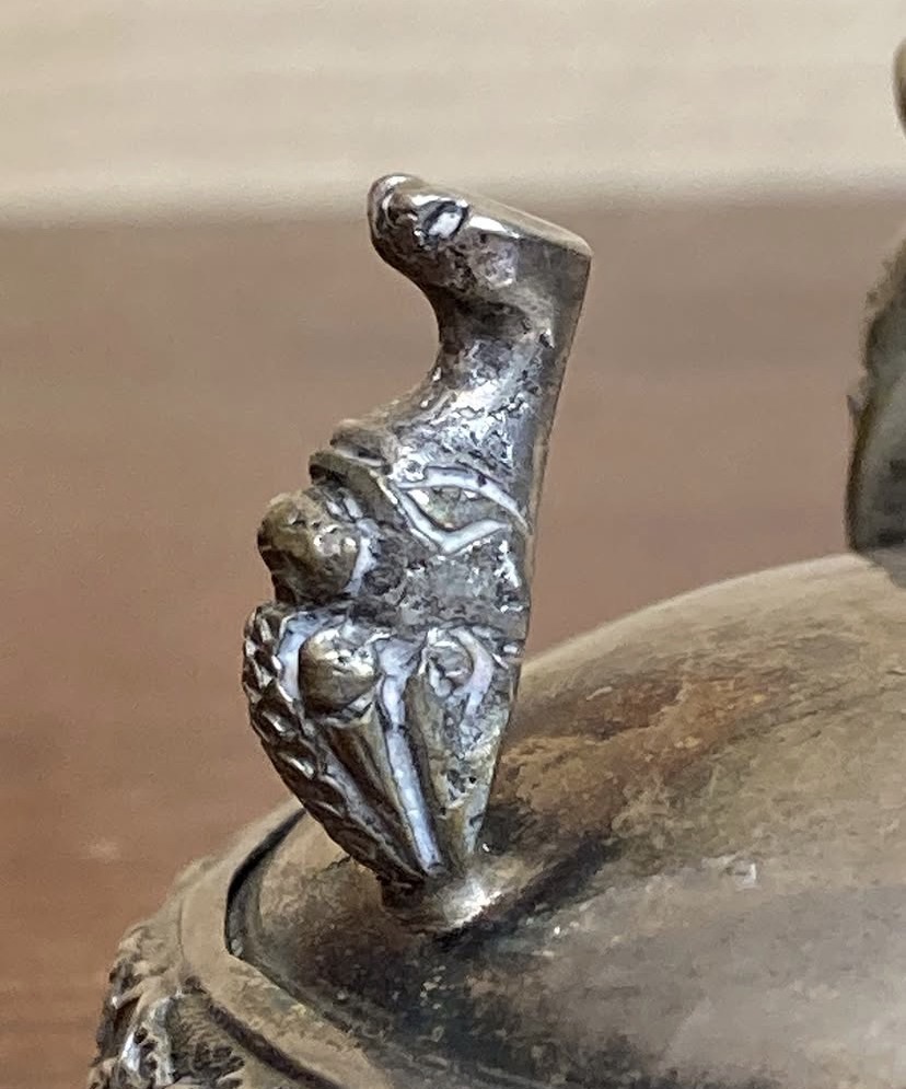 Paire de salerons fin XIXe siècle