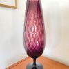 Vase vintage en verre d'Empoli