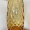 Vase en verre d'Empoli vintage