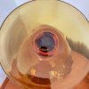 Vase en verre d'Empoli vintage