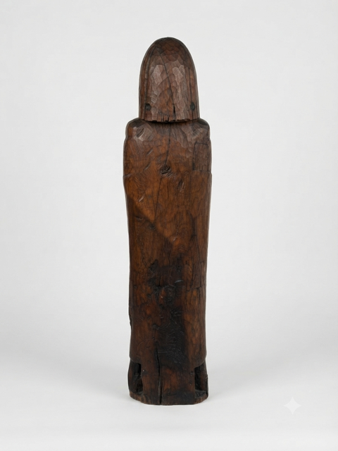 Ancienne Statue de Saint ou de Moine