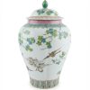 Jarre couverte en porcelaine Chinoise