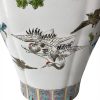 Jarre couverte en porcelaine Chinoise