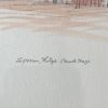 Tableau aquarelle Le Perron de Liège signé Mads Stage
