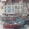 Tableau aquarelle signé Mads Stage